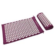   Capetan® | Akupresszúrás matrac párnával és hordtáskával (lila színben)