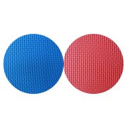 Capetan® Floor Line 100x100x3cm Piros / Kék Puzzle Tatami Szőnyeg 92kg/M3 Anyagsűrűségű, minden oldalán védőszegéllyel