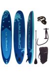 Capetan® - 160Kg - GIGA MÉRET - King 365 x 81 x 15cm SUP deszka paddleboard kiegészítőkkel, bokapánttal, és kajak ülésnek előkészített csatlakozókkal