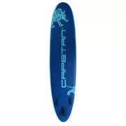 Capetan® - 160Kg - GIGA MÉRET - King 365 x 81 x 15cm SUP deszka paddleboard kiegészítőkkel, bokapánttal, és kajak ülésnek előkészített csatlakozókkal