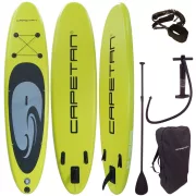 Capetan® - 150Kg - Lime 335 X 81 X 15cm SUP Deszka Készlet - Bokapánttal És Kajak Ülésnek Előkészített csatlakozófülekkel! Capetan® - 150Kg - Lime 335 X 81 X 15cm SUP Deszka Készlet - Bokapánttal És Kajak Ülésnek Előkészített csatlakozófülekkel!
