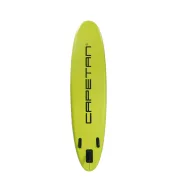 Capetan® - 150Kg - Lime 335 X 81 X 15cm Dupla oldalfalú erősített kivitelű SUP Deszka Készlet - Bokapánttal És Kajak Ülésnek Előkészített csatlakozófülekkel!