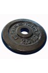 Capetan® | Súlytárcsa (2,5kg acél tárcsasúly kalapácslakk felülettel, 31 mm lukátmérővel)