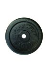 Capetan® | Súlytárcsa (10kg acél tárcsasúly kalapácslakk felülettel, 31 mm lukátmérővel)
