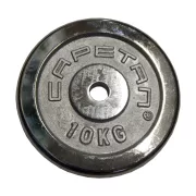 Capetan® | Súlytárcsa (10 kg krómozott tárcsasúly, 31 mm lukátmérővel) Capetan® | Súlytárcsa (10 kg krómozott tárcsasúly, 31 mm lukátmérővel)