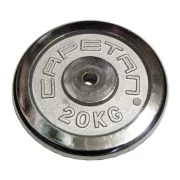 Capetan® | Súlytárcsa (20 kg krómozott tárcsasúly, 31 mm lukátmérővel) Capetan® | Súlytárcsa (20 kg krómozott tárcsasúly, 31 mm lukátmérővel)