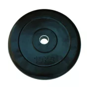 Capetan® | Gumírozott súlytárcsa (10 kg standard tárcsasúly 31mm lukátmérővel, acél gyűrűvel a közepén) Capetan® | Gumírozott súlytárcsa (10 kg standard tárcsasúly 31mm lukátmérővel, acél gyűrűvel a közepén)