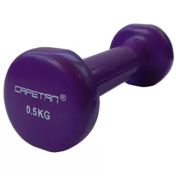   Capetan® | Egykezes súlyzópár (2x0,5kg, puha vinyl bevonatos acél súlyzópár)