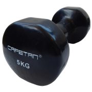   Capetan® | Egykezes súlyzópár (2x5kg, puha vinyl bevonatos acél súlyzópár)