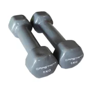 TacticSport Professional Line | Egykezes kézisúlyzó pár (2x1kg, puha vynil bevonatú acél kézisúlyzó pár) TacticSport Professional Line | Egykezes kézisúlyzó pár (2x1kg, puha vynil bevonatú acél kézisúlyzó pár)