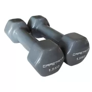 TacticSport Professional Line | Egykezes kézisúlyzó pár (2x1,5kg, puha vynil bevonatú acél kézisúlyzó pár) TacticSport Professional Line | Egykezes kézisúlyzó pár (2x1,5kg, puha vynil bevonatú acél kézisúlyzó pár)