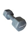 TacticSport Professional Line | Egykezes kézisúlyzó pár (2x4kg, puha vynil bevonatú acél kézisúlyzó pár)