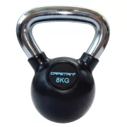 Capetan® Professional Line | Kettlebell (8kg, krómozott nyelű, gumival bevont acél harangsúly) Capetan® Professional Line | Kettlebell (8kg, krómozott nyelű, gumival bevont acél harangsúly)
