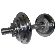 Capetan® | Egykezes bővíthető súlyzószett (10kg, krómozott acél) Capetan® | Egykezes bővíthető súlyzószett (10kg, krómozott acél)