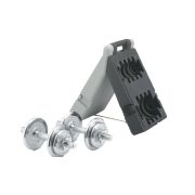 Capetan® | Egykezes bővíthető súlyzókészlet (20kg, krómozott súlyzókészlet, műanyag kofferben) Capetan® | Egykezes bővíthető súlyzókészlet (20kg, krómozott súlyzókészlet, műanyag kofferben)