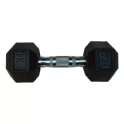 Capetan® Professional Line | Kézisúlyzó (7kg, egykezes edzőtermi gumírozott kézi súlyzó gumírozott fejvégekkel,chromozott markolattal, hexagon gumírozott kézisúlyzó) Capetan® Professional Line | Kézisúlyzó (7kg, egykezes edzőtermi gumírozott kézi súlyzó gumírozott fejvégekkel,chromozott markolattal, hexagon gumírozott kézisúlyzó)