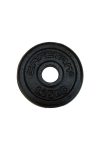 Capetan® | Súlytárcsa (1,25kg, acél tárcsasúly, 31mm átm. Lukkal, fekete selyemfényű festék bevonattal)