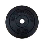 Capetan® | Súlytárcsa (5kg, acél tárcsasúly, 31mm átm. Lukkal, fekete selyemfényű festék bevonattal) Capetan® | Súlytárcsa (5kg, acél tárcsasúly, 31mm átm. Lukkal, fekete selyemfényű festék bevonattal)