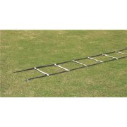   Agility létra 10 kontrasztos fehér textil fokkal 4m, leszúró tüskékkel, tartózsákkal
