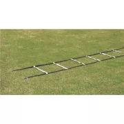 Agility létra 10 kontrasztos fehér textil fokkal 4m, leszúró tüskékkel, tartózsákkal Agility létra 10 kontrasztos fehér textil fokkal 4m, leszúró tüskékkel, tartózsákkal