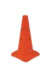 Bója 43cm , nyitott tetejű,12 lukkal,oldalfalon. tetején bottartó rés 2,5cm, kék, sárga, zöld, piros 1 db