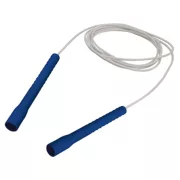   Ugrálókötél 4mm PVC kötél, hosszú keskeny műanyag fogóval, 3m, speedrope