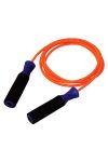 Ugrálókötél speedrope 6mm PVC kötél, masszív csapágyazott csúszásmentes fogó 3m, club használatra
