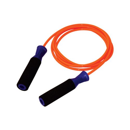Ugrálókötél speedrope 6mm PVC kötél, masszív csapágyazott csúszásmentes fogó 3m, club használatra