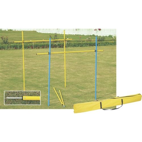 Szlalom rúd szett (12 db, 160 cm, fémheggyel, hordzsákban)