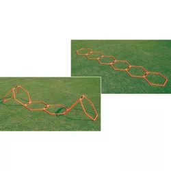   Agility létre szett (nyolcszögletű, 3D agility létra szett 6 elemmel)