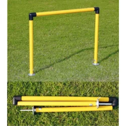   Tréning sorozat (10 db 2,5cm átmérőjű műanyag cső, fém leszúró)