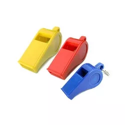 Műanyag síp műanyag golyóval