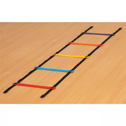 Agility koordinációs létra (42x400cm, kül beltéri jól tapad a talajhoz, egyszínű fokokkal)