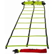 Agility koordinációs létra (4m, lapos összekötő elemekkel kétsoros dupla létra) Agility koordinációs létra (4m, lapos összekötő elemekkel kétsoros dupla létra)