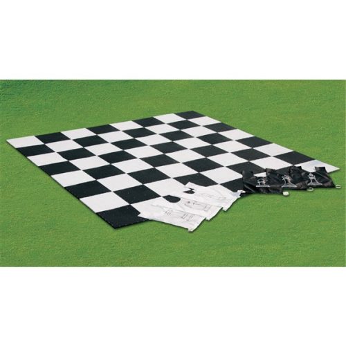 Élő sakk szerepjáték, mobil műanyag játék térrel (16-16 db figurát jelképező mellénnyel)