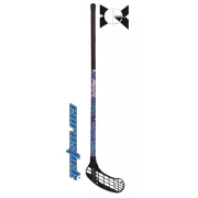 Acito Splash | Floorball ütő (grippes, 95/106 cm kék mintás nyéllel - fekete fej - balra ívelő fej) Acito Splash | Floorball ütő (grippes, 95/106 cm kék mintás nyéllel - fekete fej - balra ívelő fej)
