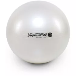   FITBALL GIMNASZTIKA LABDA PEZZI MAXAFE, 75 CM - GYÖNGYHÁZFEHÉR, ABS BIZTONSÁGI ANYAGBÓL