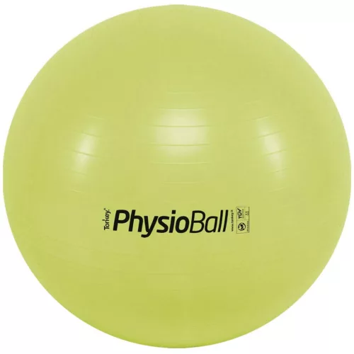 Fitball gimnasztika labda maxafe, 65 cm - SELYMESZÖLD, ABS biztonsági anyagból